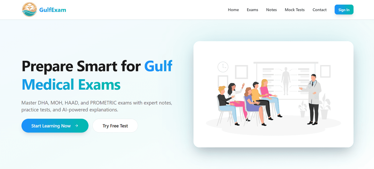 Gulf Exam Prepration